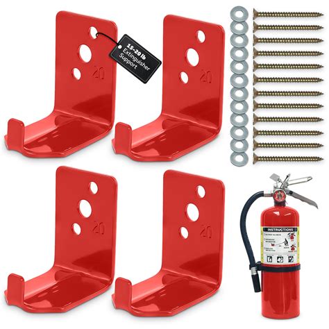 fire extinguisher with metal mounting bracket|fire extinguisher brackets near me.